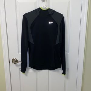Hooded Nike Dry Fit Long Sleeve Shirt